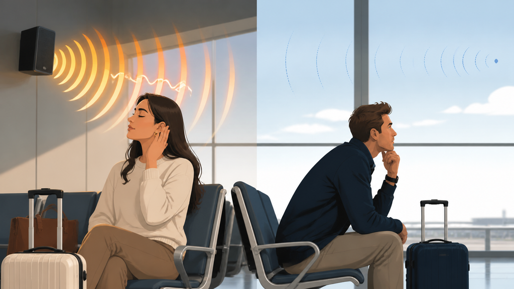Ilustração editorial sobre Listen to e listen for têm sentidos diferentes
