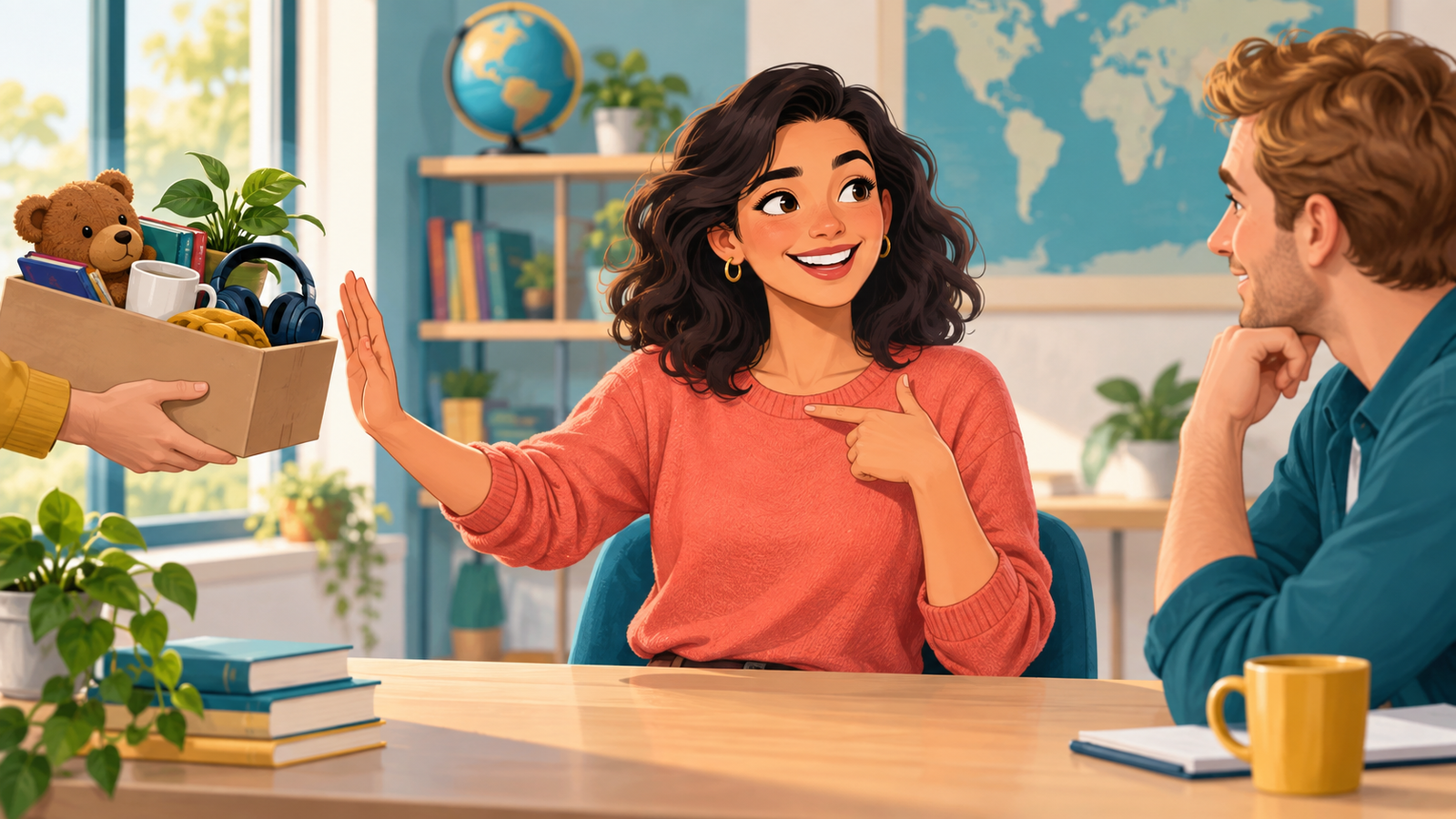 Ilustração editorial sobre A resposta curta: diga “I’m 26”, não “I have 26 years”