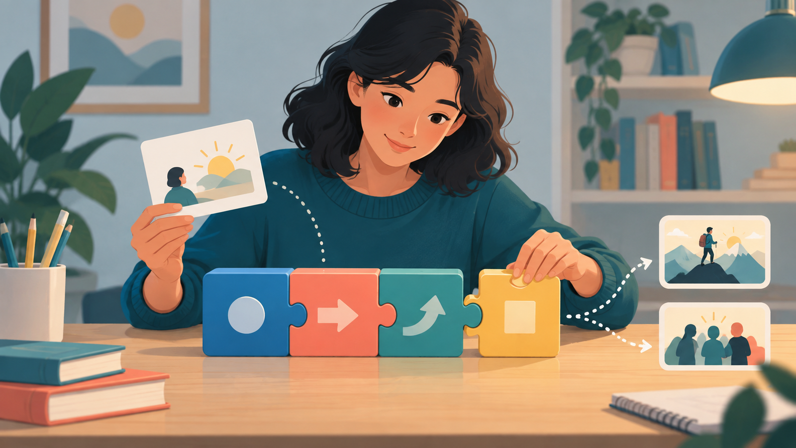 Ilustração editorial sobre Como estudar phrasal verbs sem depender de tradução palavra por palavra
